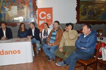 Presentación de la candidatura de CS de Telde (Foto TA)